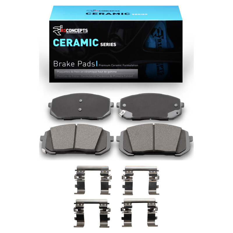 Hyundai Elantra Brake Pads - Front - R1 Concepts - Ceramic - `21-`25
